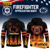 Penn State Football Firefighter Appreciation Night Black Hoodie