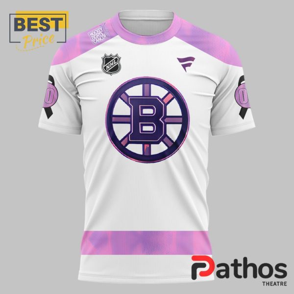 Personalized Boston Bruins Hockey Fights Cancer Hoodie