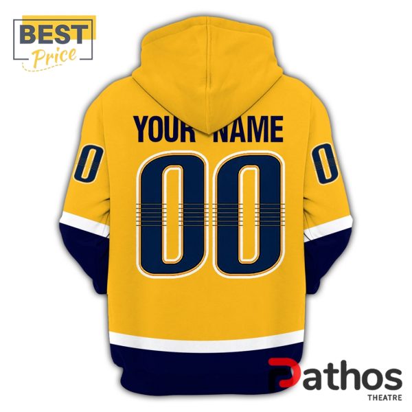 Personalized Nashville Predators Team Hockey NHL Hoodie