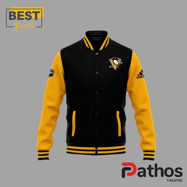 Pittsburgh Penguins Baseball Jacket NHL 2024