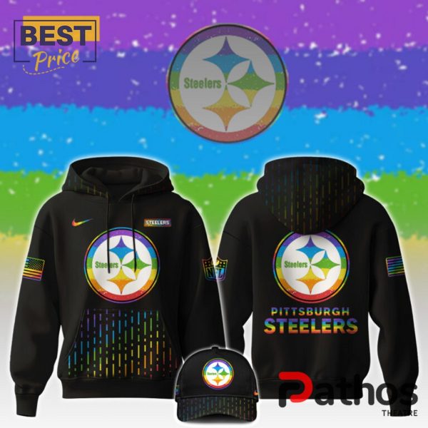 Pittsburgh Steelers Happy Pride Month 2024 Hoodie, Jogger, Cap