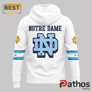 chicago cubs x notre dame hockey hoodie jogger cap 3 6t8t5