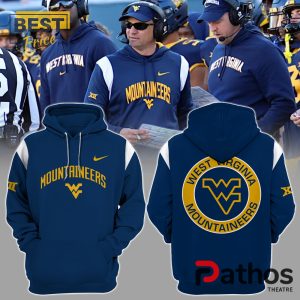 west virginia mountaineers football limited navy hoodie 1 IxDeg