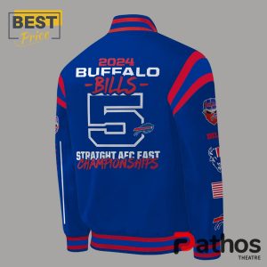 afc east division champions buffalo bills baseball jacket 3 4hZxg