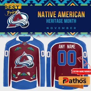 Colorado Avalanche x 2024 Native American Heritage Hockey Jersey