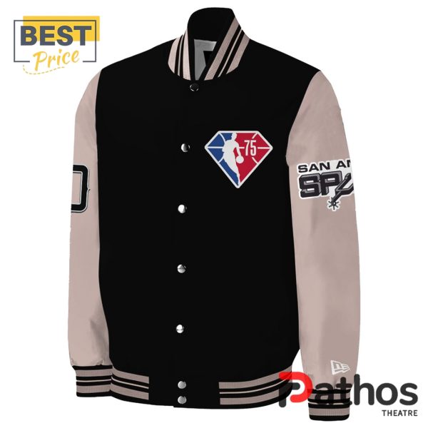 San Antonio Spurs David Robinson 50 Baseball Jacket