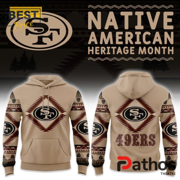 San Francisco 49ers NFL America Native Hoodie, Jogger, Cap