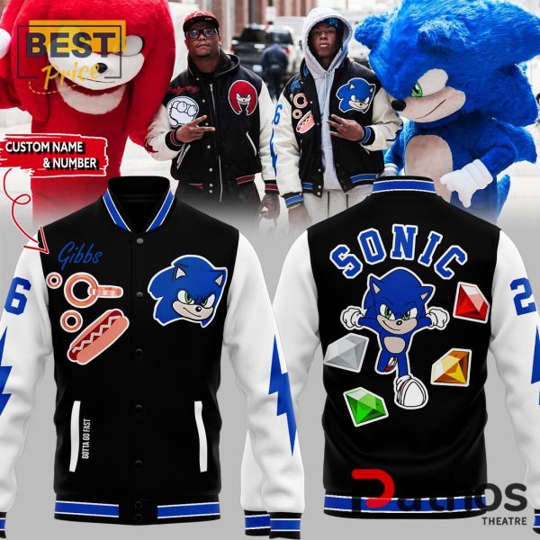 Sonic the Hedgehog Jacket 2024 Baseball Jacket