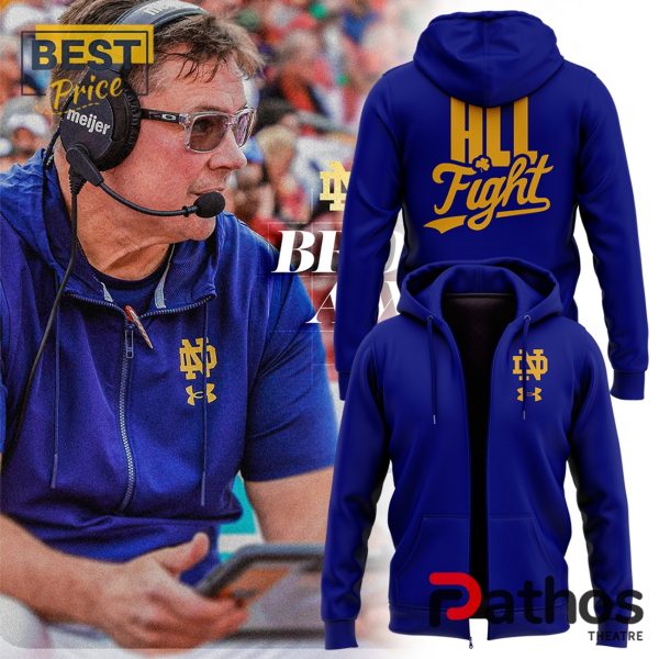 Special New Notre Dame Football Zip Hoodie