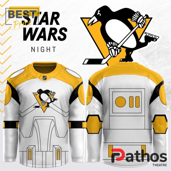 Star Wars Night Pittsburgh Penguins Hockey Jersey