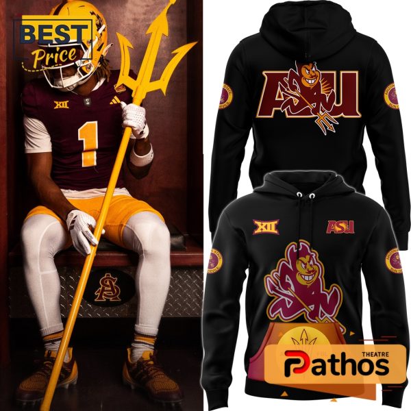 Sun Devil Football 2025 Homecoming Black Hoodie