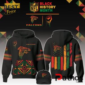 Atlanta Falcons Black History Month 2024 Hoodie, Jogger, Cap