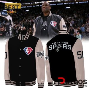 San Antonio Spurs David Robinson 50 Baseball Jacket