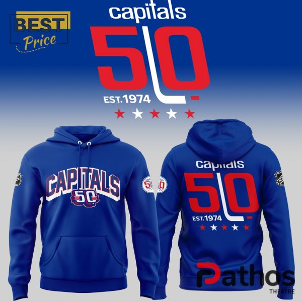 Washington Capitals 50th Anniversary Hoodie