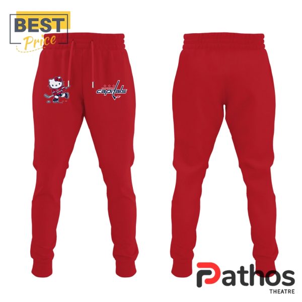 Washington Capitals x Hello Kitty Hoodie, Jogger, Cap