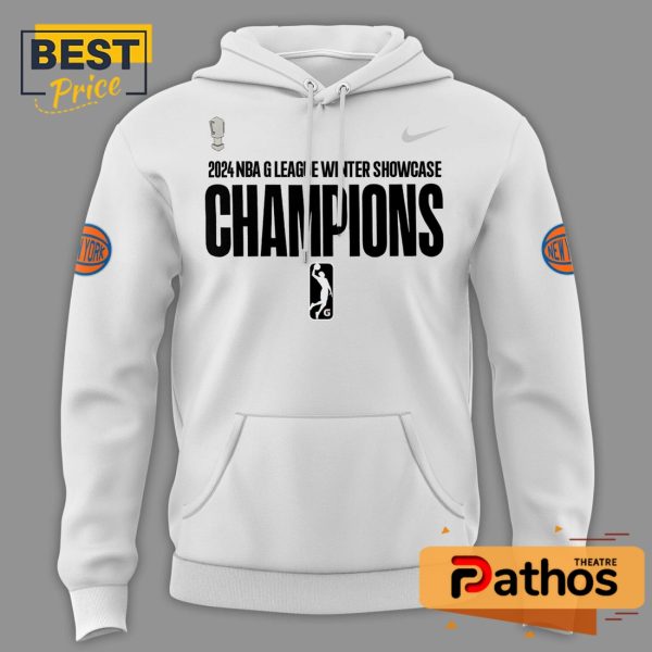 Westchester Knicks 2024 Winter Champions Hoodie, Cap