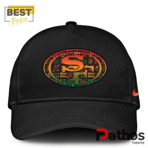 san francisco 49ers black history month 2024 hoodie jogger cap 4 mn7QQ