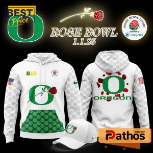 Oregon Ducks Football Rose Bowl Game Limited Hoodie, Cap