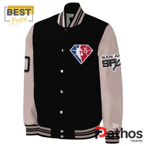 san antonio spurs david robinson 50 baseball jacket 2 HO8vR