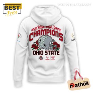 ohio state buckeyes white 2025 rose bowl hoodie and pants 3 E7hRM