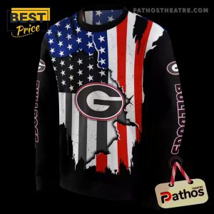 georgia bulldogs american pride black hoodie 4 FLf8w