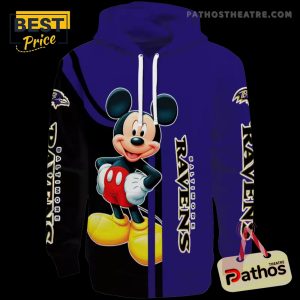 baltimore ravens mickey mouse purple black hoodie 3 57xqX