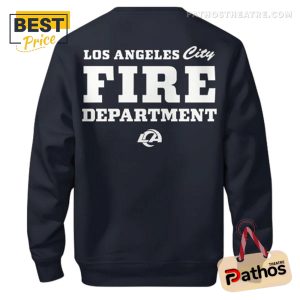 los angeles rams x la city fire department hoodie 9 mmmxs