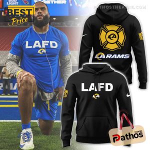 los angeles rams lafd 2025 black hoodie and pants 1 KvSgu