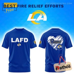 los angeles rams lafd 2025 white heart hoodie 2 4v48q