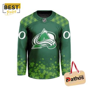 Colorado Avalanche Limited Edition St.Patrick’s Day Hockey Jersey