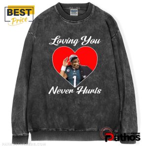 loving you jalen hurts t shirt 5 37yDC