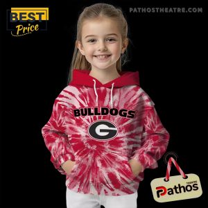 georgia bulldogs tie dye pattern red hoodie 6 fYTEI