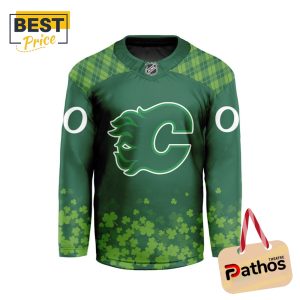 Calgary Flames Limited Edition St.Patrick’s Day Hockey Jersey