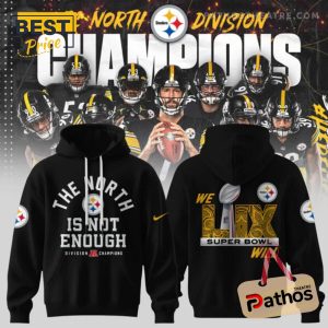 pittsburgh steelers the north is not enough hoodie 2 oVrRr