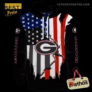 georgia bulldogs american pride black hoodie 3 w2E7x