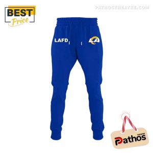 los angeles rams honor the gifts 2025 grey hoodie and pants 2 FO5es