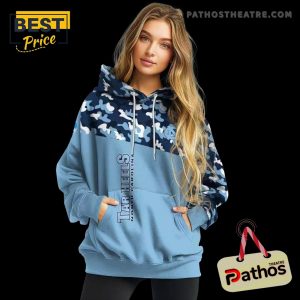 personalized north carolina tar heels camo pattern light blue hoodie 2 z3afz