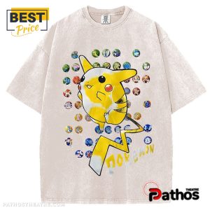 ScreenStars Pikachu Print 90’s Classic T-Shirt