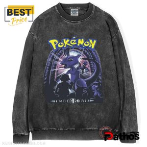 pokemon mewtwo washed unisex t shirt 6 3fMbo