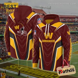 Washington Commanders Energetic Vibes Burgundy Hoodie