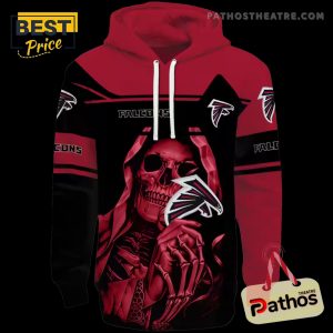 personalized atlanta falcons grim reaper red black hoodie 3 Of8yk