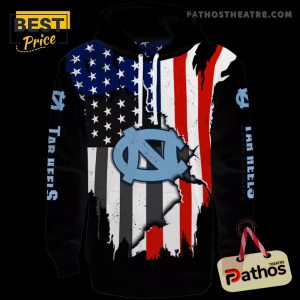 north carolina tar heels american pride black hoodie 3 iQClh