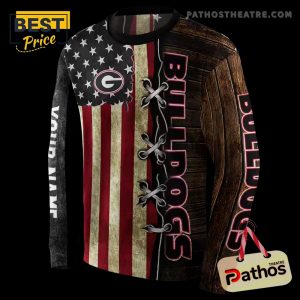 customized georgia bulldogs american pride hoodie 4 D2sGC