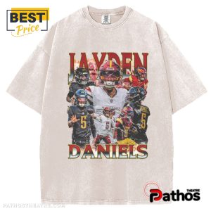 jayden daniels graphic tee t shirt 2 oLdzt