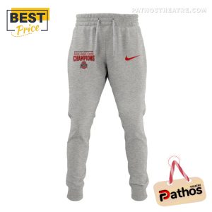 ohio state football rose bowl champions grey hoodie and pants 2 K2TV0