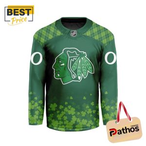 Chicago Blackhawks Limited Edition St.Patrick’s Day Hockey Jersey