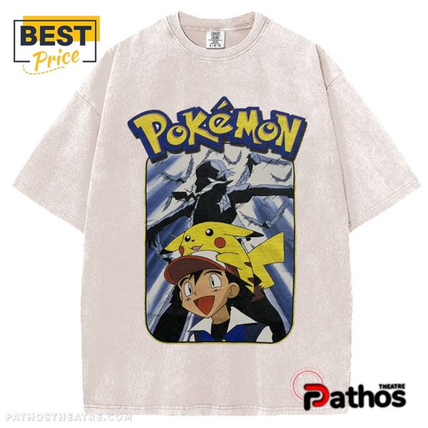 Ash Pikachu First Episode Sparrow TV Promo Lighting 1 T-Shirt