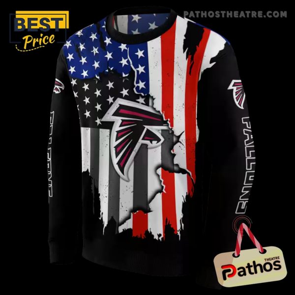 Atlanta Falcons American Pride Black Hoodie