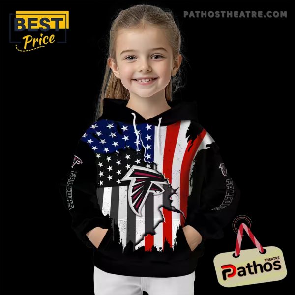 Atlanta Falcons American Pride Black Hoodie