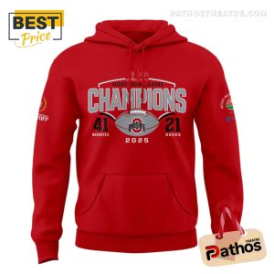 ohio state buckeyes red 2025 rose bowl hoodie and pants 2 vXZVd